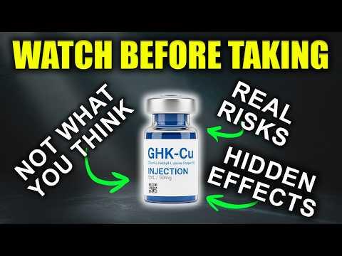 Thumbnail for The Benefits &amp; Risks of GHK-Cu (WATCH BEFORE TAKING)