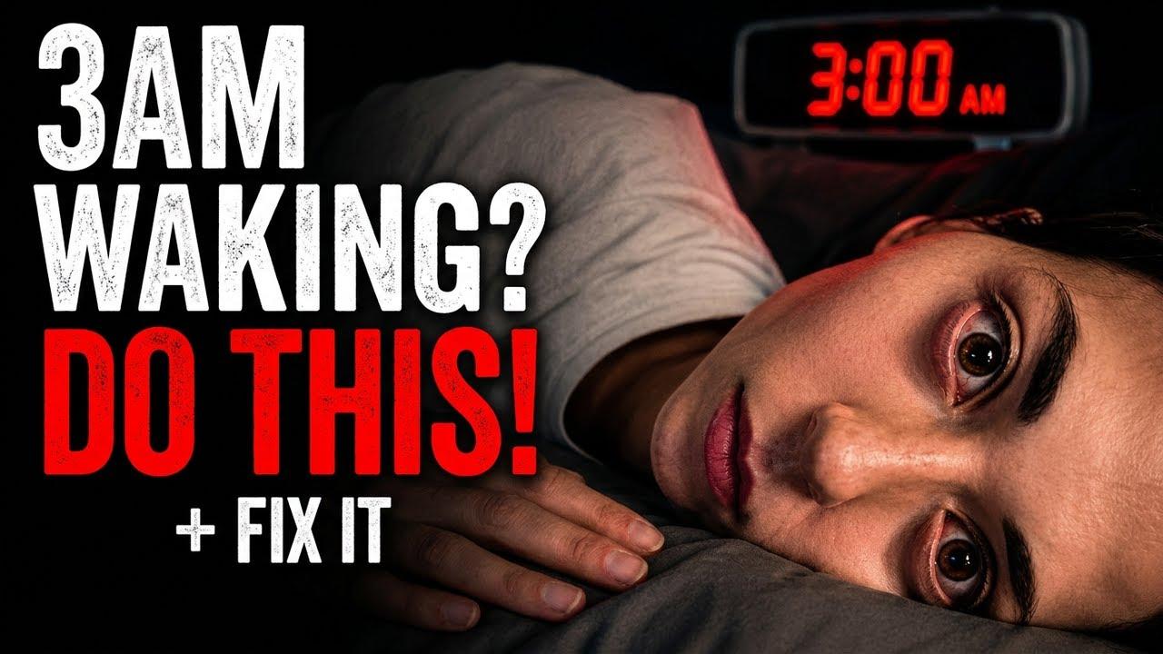 Thumbnail for Waking Up Every Night at 3AM? Do These NOW