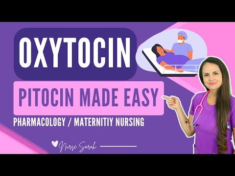 Thumbnail for Oxytocin (Pitocin) Pharmacology Maternity Nursing Labor &amp; Delivery Review