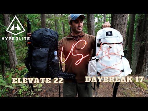 Thumbnail for HMG Daybreak 17 Vs Elevate 22 : Hyperlite Mountain Gear Day Pack Battle