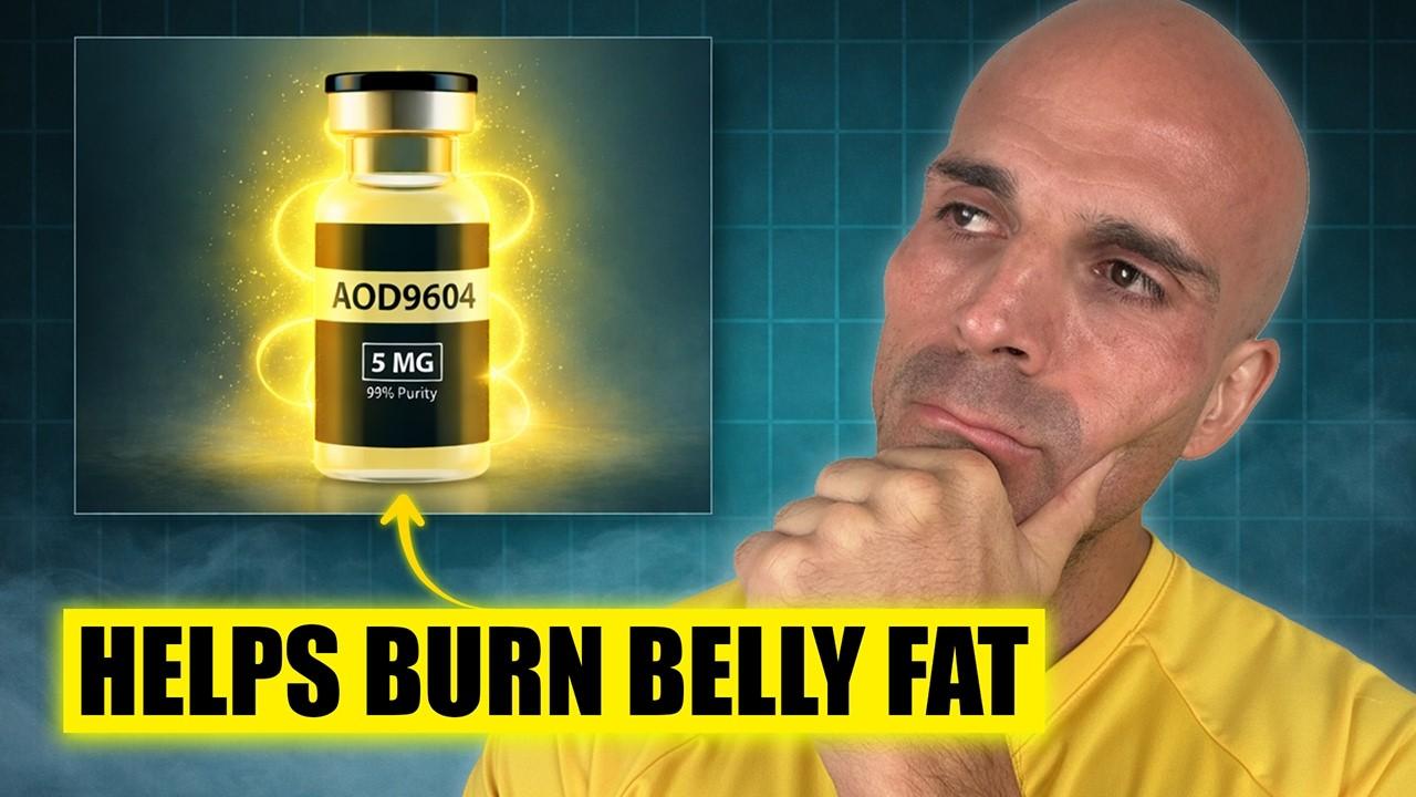 Thumbnail for Doctor Reveals The Fat Burning Peptide That No One is Talking About (AOD-9604)