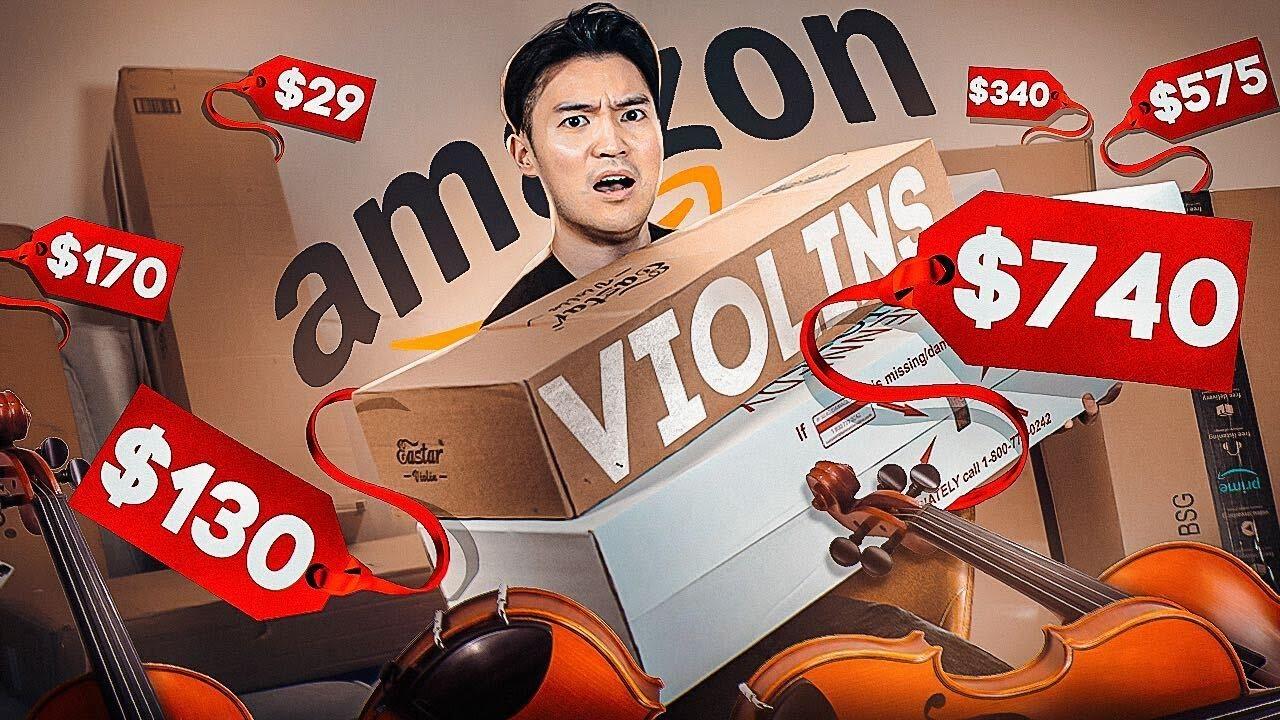 Thumbnail for I Try Every Violin on Amazon 🎻