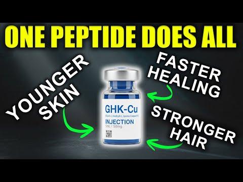 Thumbnail for Doctor Reveals The ONLY Peptide That Builds Collagen, Muscle &amp; Hair (GHK CU)