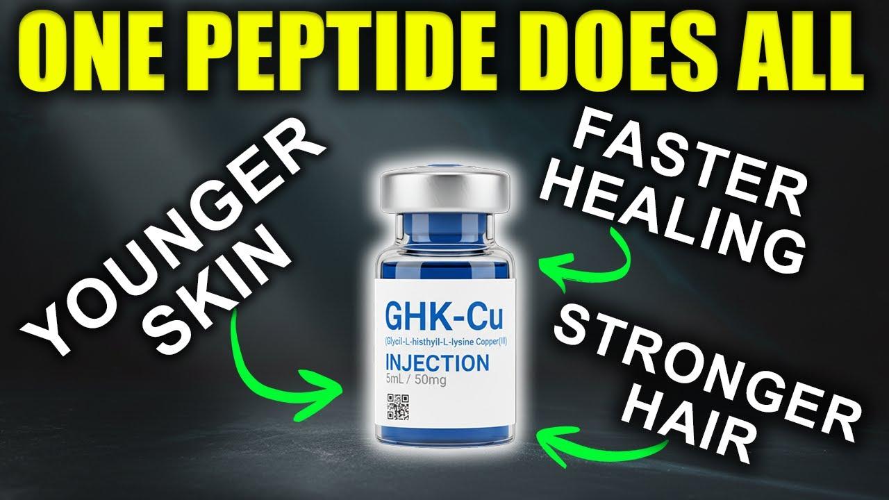Thumbnail for Doctor Reveals The ONLY Peptide That Builds Collagen, Muscle &amp; Hair (GHK CU)