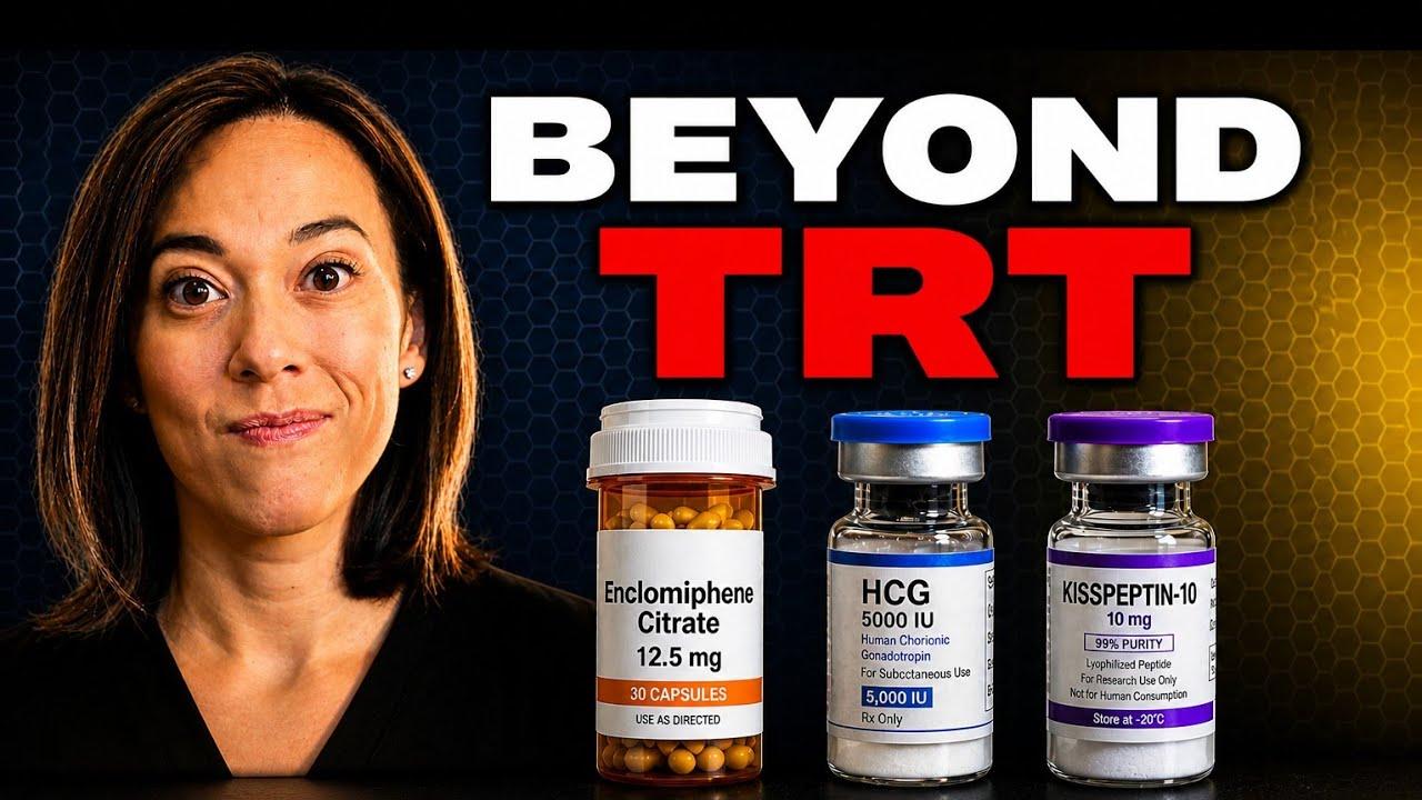Thumbnail for Optimizing Testosterone is NOT One-Size-Fits-All (TRT, HCG, Enclomiphene, &amp; MORE)