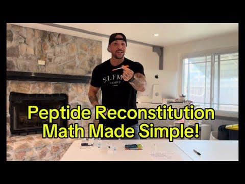 Thumbnail for How To Easily &amp; Accurately Reconstitute Your Peptides (10mg Vial Used in Example) 