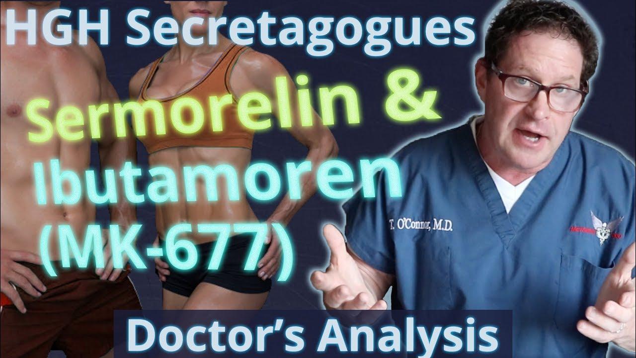 Thumbnail for Sermorelin &amp; Ibutamoren (MK-677) - HGH Secretagogues - Doc's Analysis of Side Effects &amp; Properties