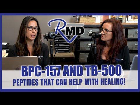 Thumbnail for Are there PEPTIDES that can help with HEALING? Learn more about BPC-157 and TB-500.