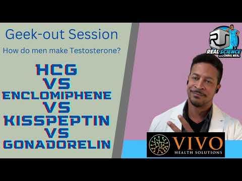 Thumbnail for HCG vs Enclomiphene vs Kisspeptin vs Gonadorelin - How do men make Testosterone?