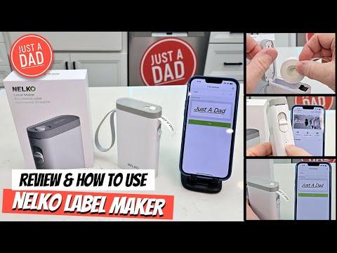 Thumbnail for Nelko Bluetooth Label Maker Review and How to Use