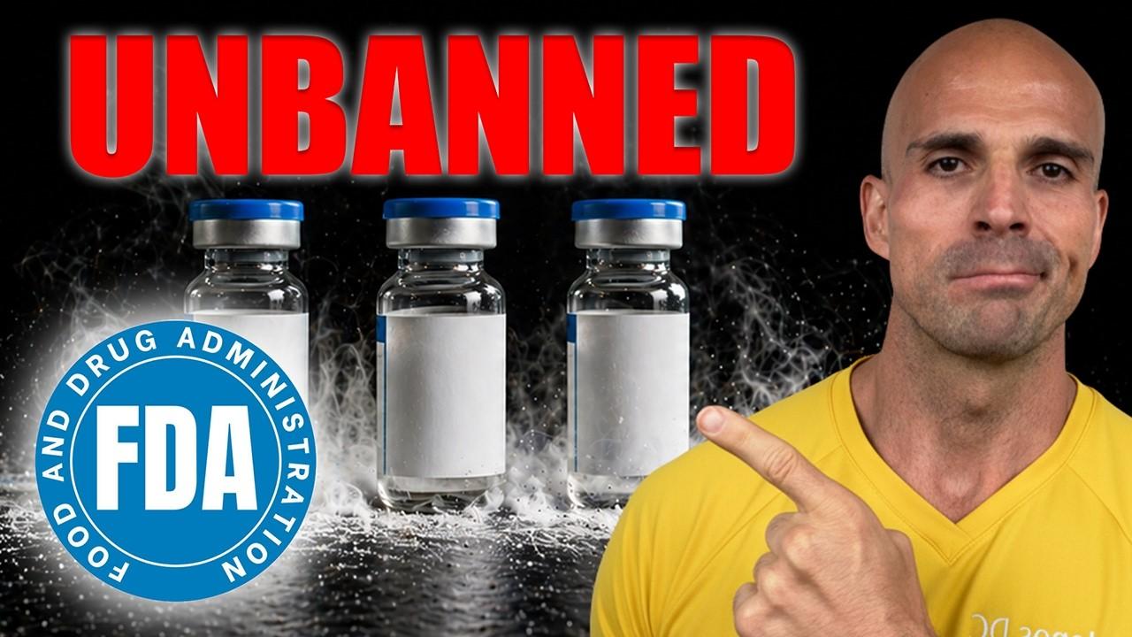 Thumbnail for These 11 Peptides Just Got UNBANNED By the FDA (major changes)