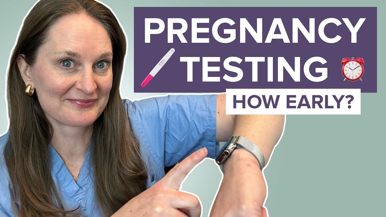 Thumbnail for HCG Pregnancy Testing: How Soon Can You Know if You Are Pregnant - Dr Lora Shahine