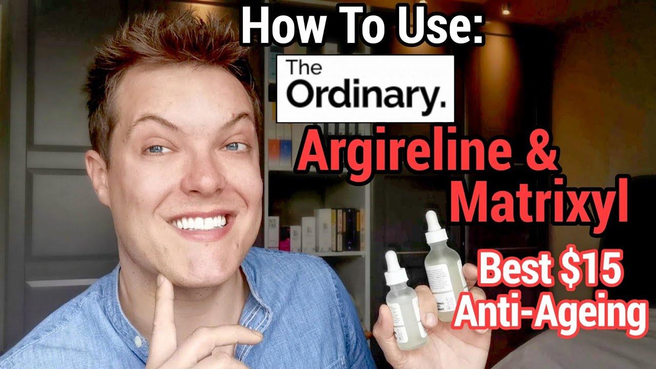 Thumbnail for $15 ANTI-AGEING MIRACLE - How To Use THE ORDINARY ARGIRELINE &amp; THE ORDINARY MATRIXYL Together