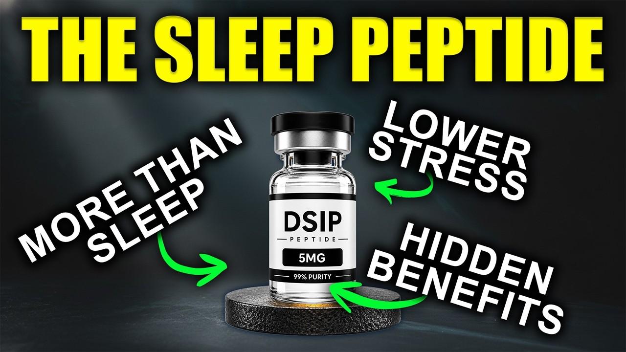 Thumbnail for Doctor Explains How DSIP Peptide Improves Sleep, Lowers Stress &amp; More (DSIP Explained)