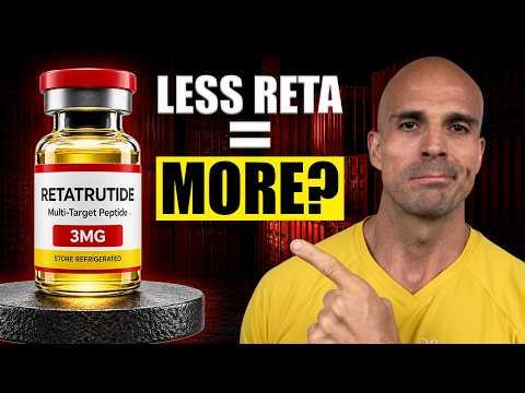 Thumbnail for Doctor Explains How to Dose Retatrutide to MAXIMIZE Fat Loss (not what you think)