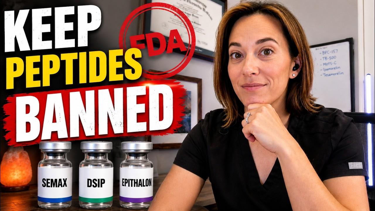 Thumbnail for The FDA vs. Peptides: The Truths About DSIP, Semax, &amp; Epitalon