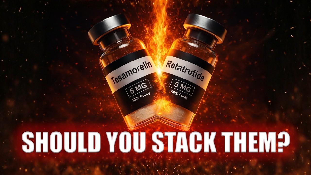 Thumbnail for Tesamorelin + Retatrutide: Should You Stack Them for Fat Loss