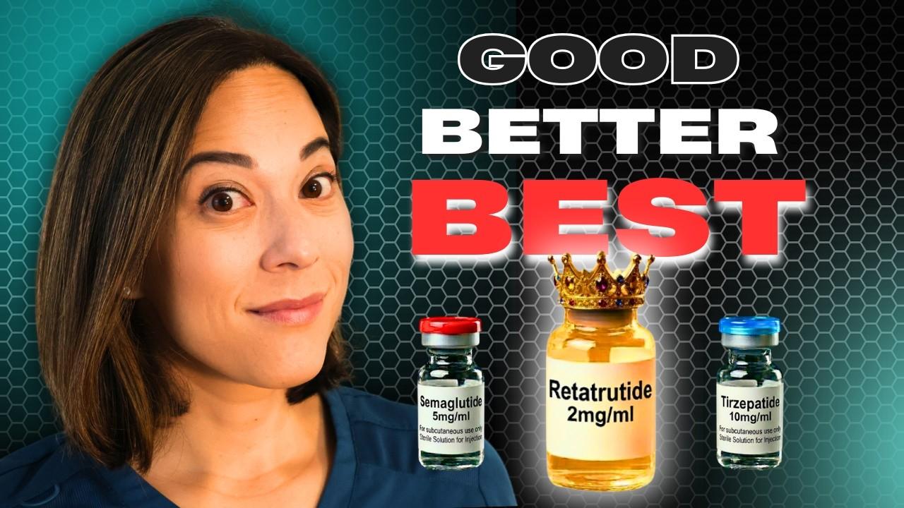 Thumbnail for Dr. Explains Why Retatrutide is KING of Fat Loss Peptides