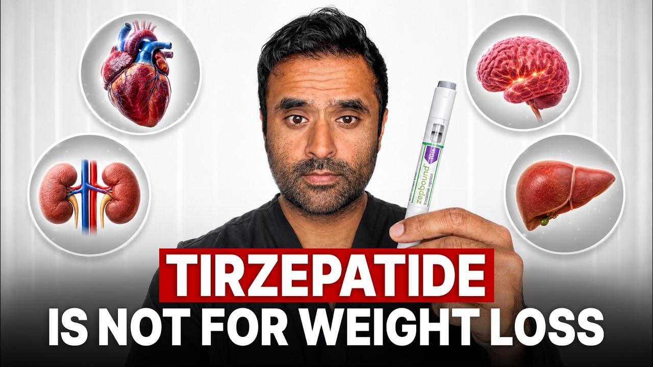 Thumbnail for You Don't Know What Tirzepatide is Doing to Your Body (Dr Explains)