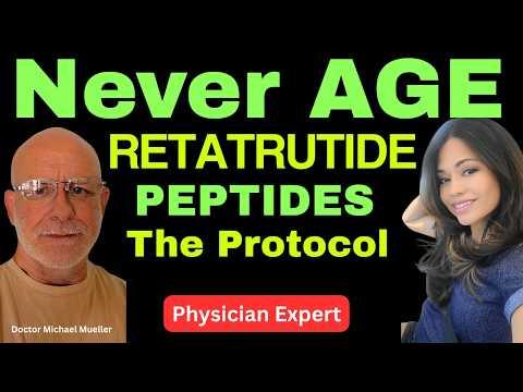 Thumbnail for Retatrutide + 2 Peptides to Stop the Aging Clock, Doctor Explains.